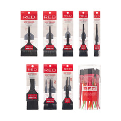 RED PROF. DUAL TAPERED DYE BRUSH