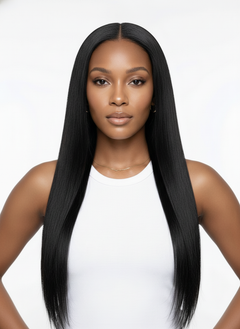 Standard Lace Brazilian Straight 4x4 Closure Wig - 01 hero