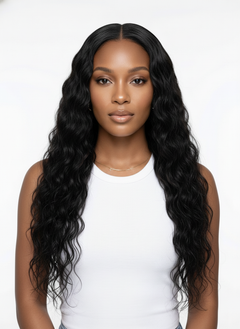 Virgin Peruvian Water Wave 4x4 Standard Lace Closure - 01 hero
