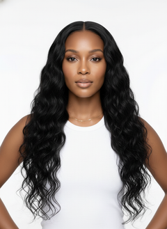 Virgin Brazilian Water Wave Standard Lace Frontal - 01 hero