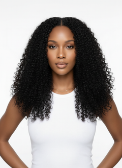 Curly Top Lace Bob with Bangs Wig - 01 hero