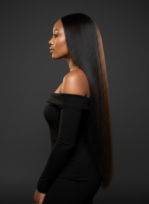 Standard Lace Front Brazilian Kinky Straight Wig