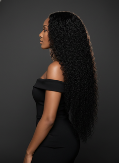 Peruvian Deep Wave 4x4 HD Lace Closures - 02 side profile