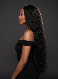 Brazilian Water Wave HD Lace Frontals - 02 side profile