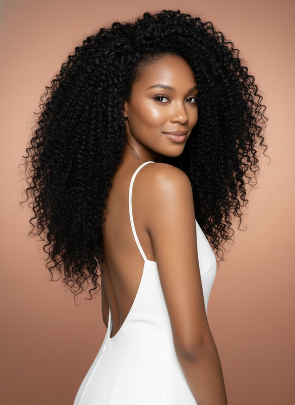 Curly Top Lace Bob with Bangs Wig