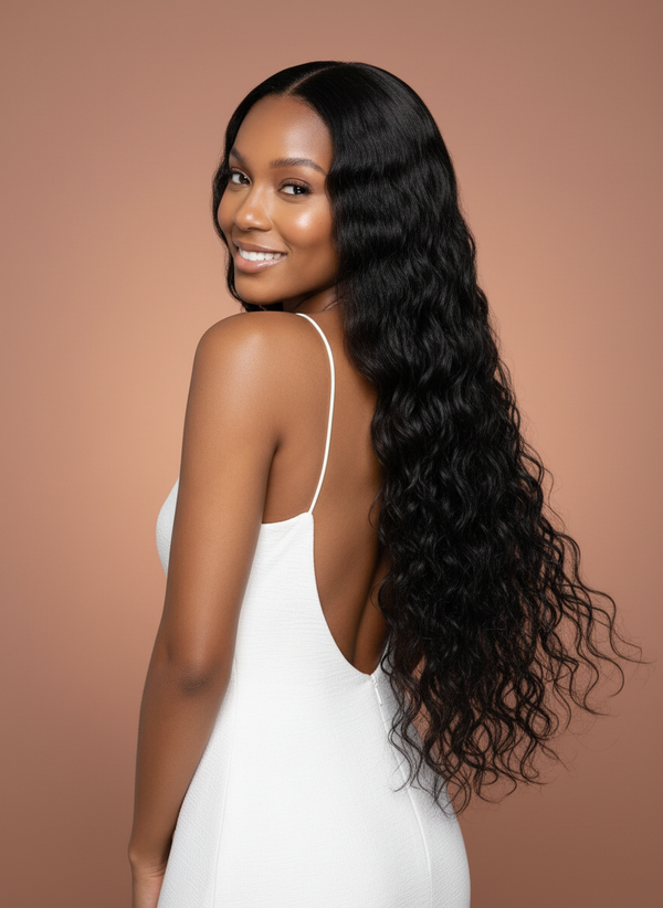 Standard Lace Front Brazilian Water Wave Wig