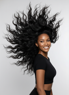 Virgin Malaysian Body Wave Standard Lace Frontal - 04 hair flip
