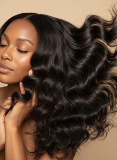 Virgin Malaysian Body Wave Bundle - 05 texture detail