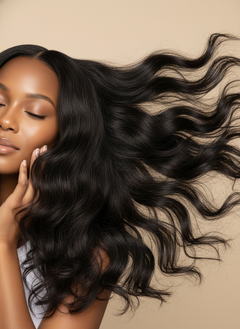 HD Lace Front Brazilian Loose Wave Wig - 05 texture detail