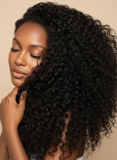 Peruvian Deep Wave 4x4 HD Lace Closures - 05 texture detail