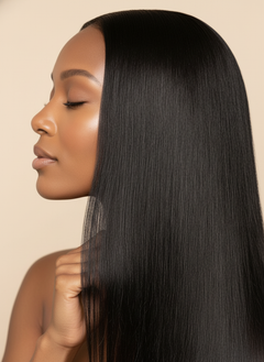 Peruvian Straight 4x4 HD Lace Closures - 05 texture detail