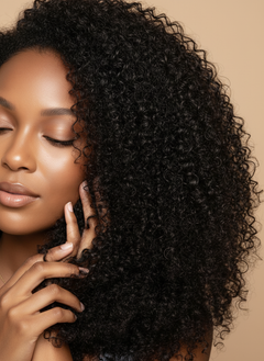 Peruvian Curly 4x4 HD Lace Closures - 05 texture detail