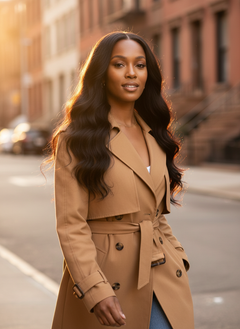 Peruvian Body Wave 5x5 HD Lace Closures - 06 lifestyle outdoor