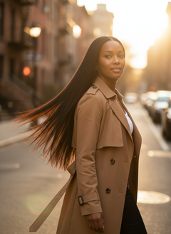 Virgin Brazilian Straight 360 Wig - 06 lifestyle outdoor