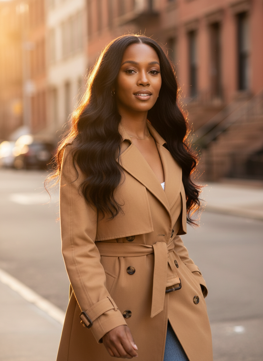 Standard Lace Malaysian Body Wave 4x4 Closure Wig - 06 lifestyle outdoor