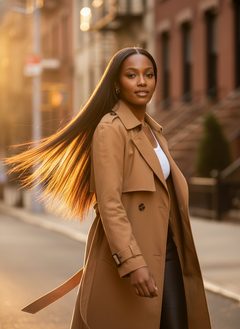 Straight Seamless Clip-Ins - 06 lifestyle outdoor