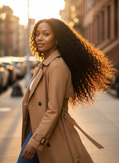 Virgin Brazilian Deep Wave 360 Wig - 06 lifestyle outdoor