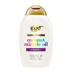 OGX Extra Strength Damage Remedy + Coconut Miracle Oil Shampoo for Dry, Frizzy or Coarse Hair, Paraben-Free, Sulfate-Free Surfactants, 13 Fl Oz