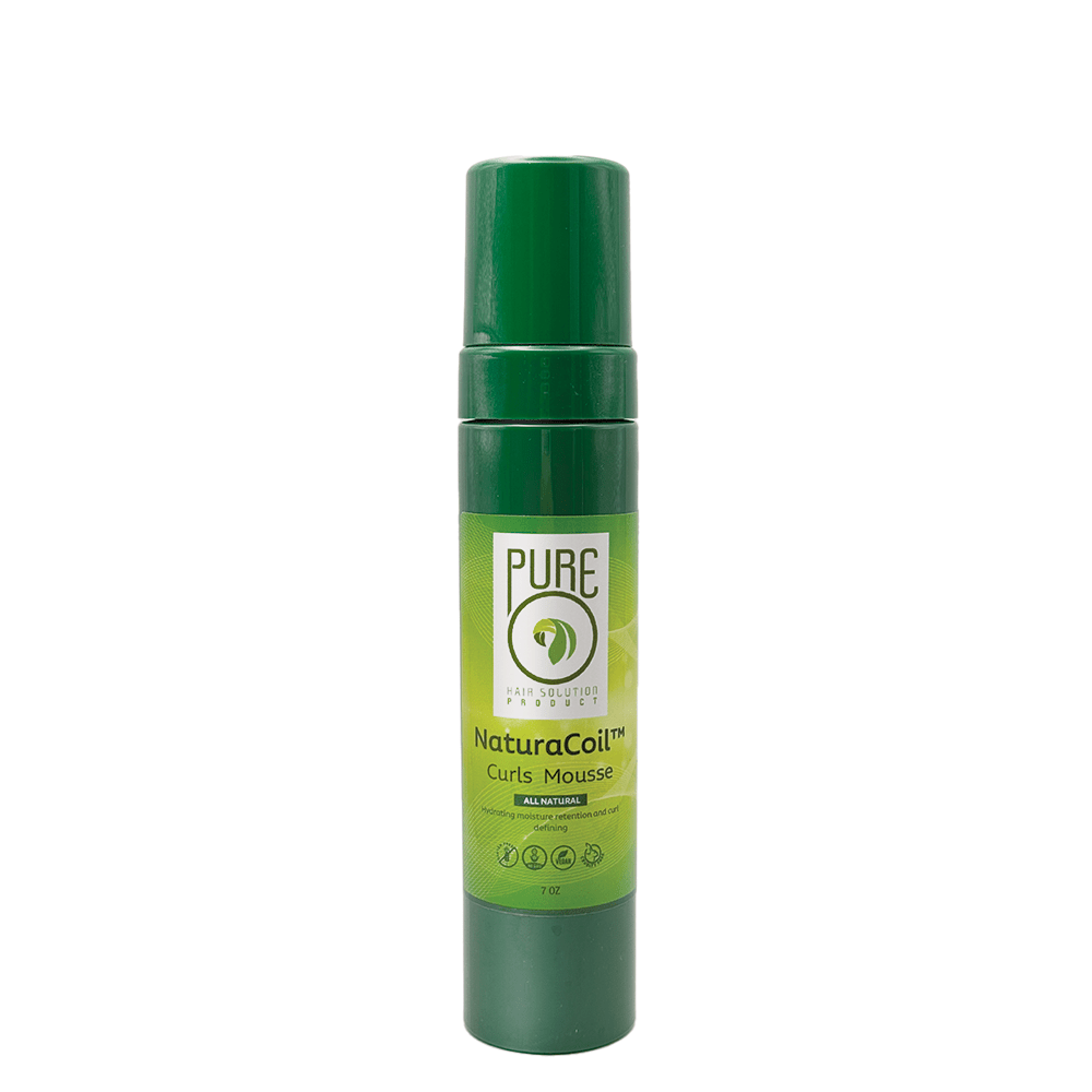 pure o natura coil mt curls mousse all natural 7oz
