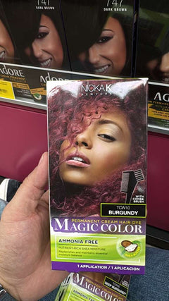Nicka K Magic Color Permanent Cream Hair Dye
