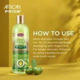 African Pride Olive Miracle Anti-Breakage Formula 2-in-1 Shampoo