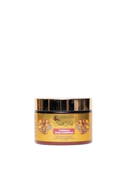 Soul Fed Cranberry Deep Conditioner - Detangler and Hair Moisturizer with Vitamin C - 12 Oz