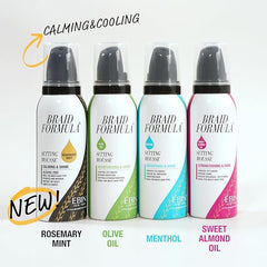 EBIN NEW YORK Braid Formula Setting Mousse-Olive Oil