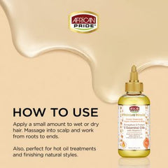 African Pride Moisture Miracle 5 Essential Oils – 4 oz