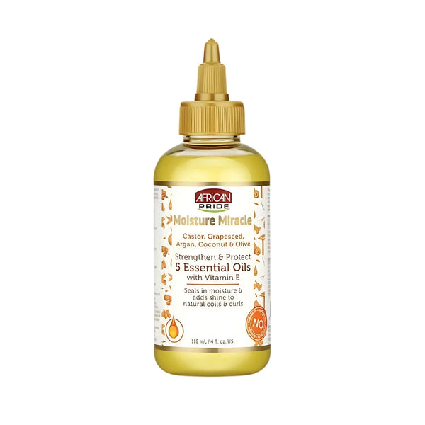 African Pride Moisture Miracle 5 Essential Oils – 4 oz