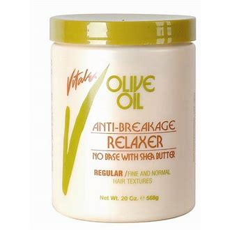 Olive Oil No Base Relaxer Regular,Anti Breakage Hair Strengthening Treatment By Vitale — product view