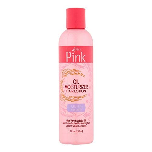 Luster's Pink Light Oil Moisturizer Hair Lotion 8 oz — product view
