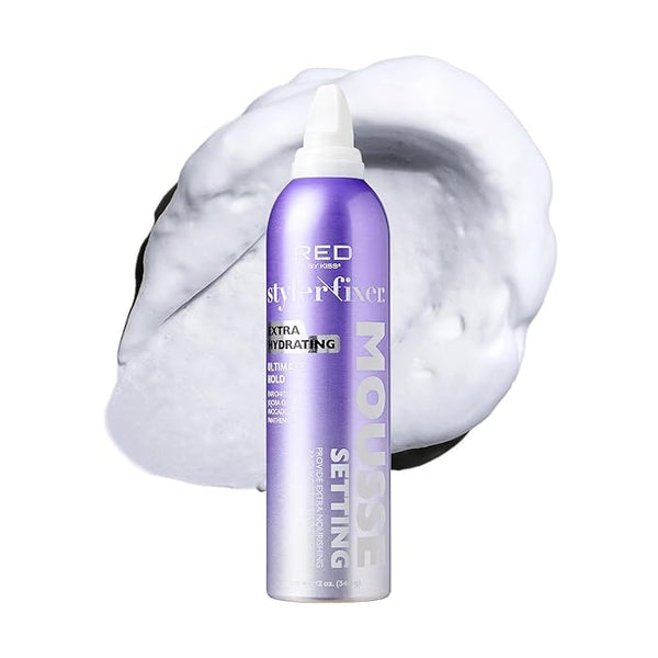 Red by Kiss Setting Mousse Extra Shine & Hydration — product view