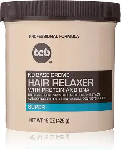 Tcb No Base Hair Relaxer Creme Super, — product view