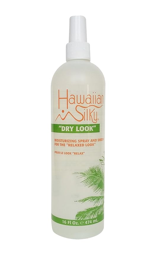 Hawaiian Silky dry look moisturizing spray, Green — product view
