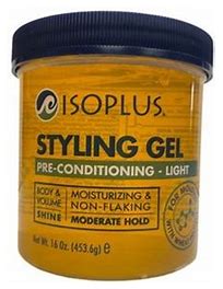 Isoplus Hair Styling Gel, Pre Conditioning Light — product view