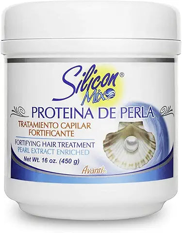 Silicon Mix Silicon Mix Proteina De Perla Protein Fortifying Hair Treatment Pearl, 8 Ounce — product view