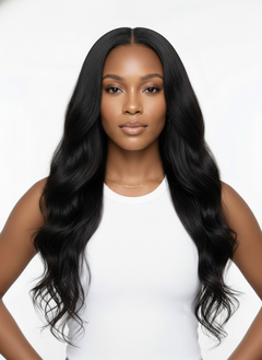 Virgin Brazilian Loose Wave Bundle - #1 Jet Black