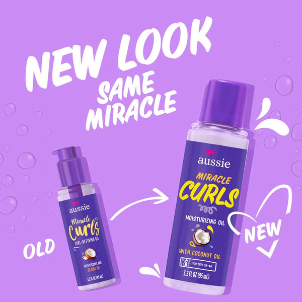 aussie MIRACLE CURLS CURL DEFINING OIL — product view