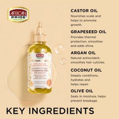African Pride Moisture Miracle 5 Essential Oils – 4 oz