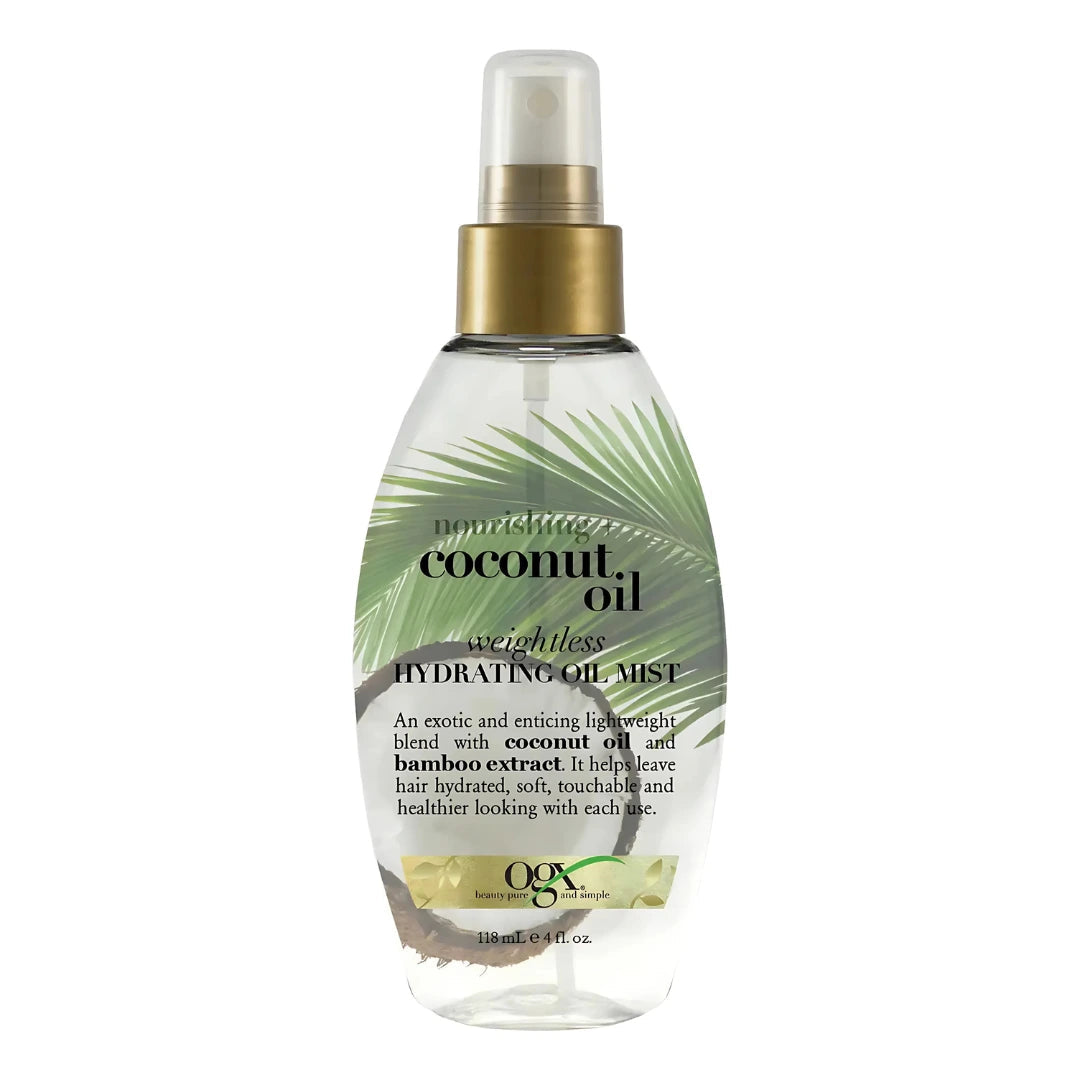 OGX Nourishing + Coconut Oil Weightless Hydrating Oil Mist – 4 oz