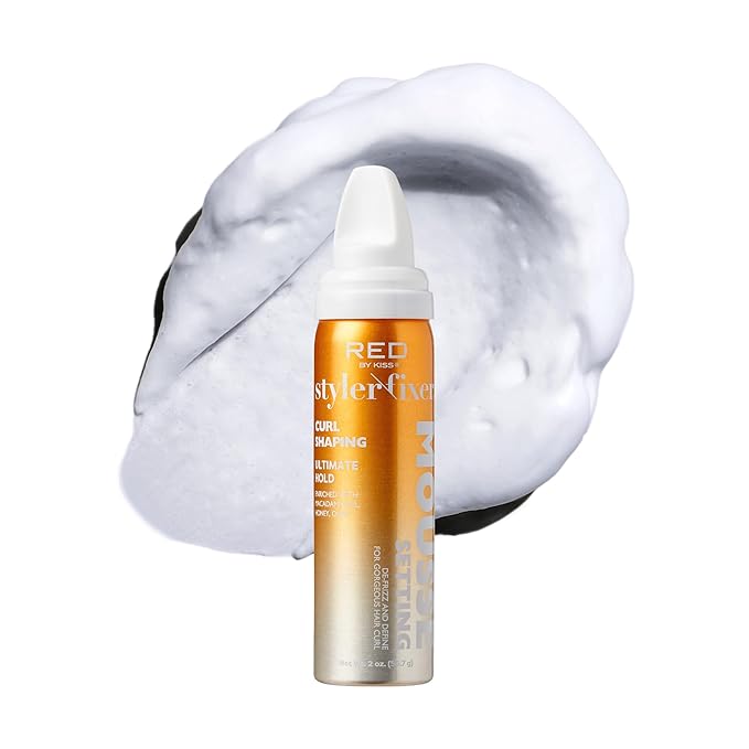 Red by Kiss Setting Mousse curl shaping
