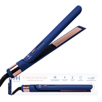 Hot & Hotter Multi-Styler 1in, 1 Count Hair Straightener & Curling Iron, Blue