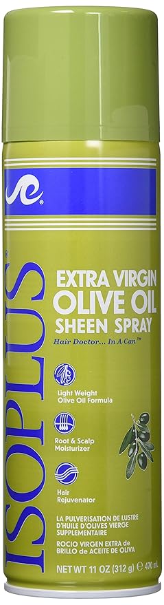 Isoplus Extra Virgin Olive Oil Sheen Aerosol 11 Oz