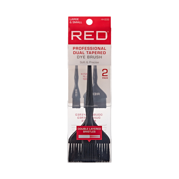 RED PROF. DUAL TAPERED DYE BRUSH — product view