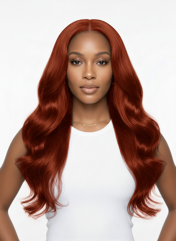 Body Wave Top Lace Bob with Bangs Wig