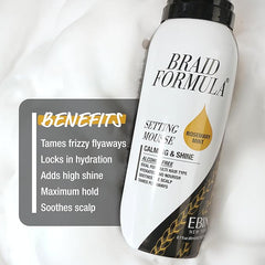 EBIN NEW YORK Braid Formula Setting Mousse Rosemary Mint Biotin