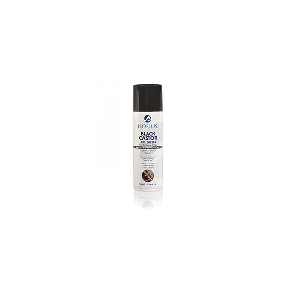 Isoplus Black Castor Oil Sheen w/Coconut Oil 9 oz