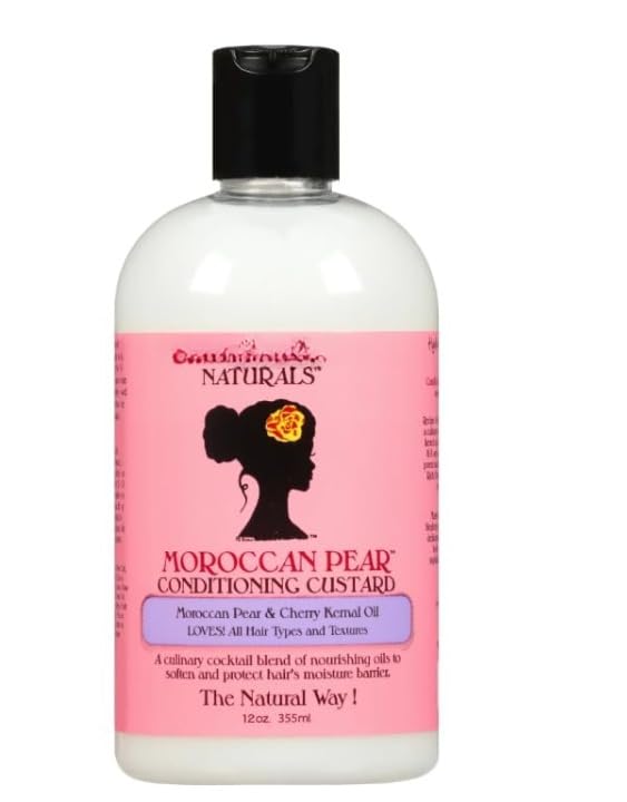 Rose Moroccan Pear Soften & Protect All Ages Conditioning Custard with Moroccan Pear & Cherry Kernel Oil, 12oz