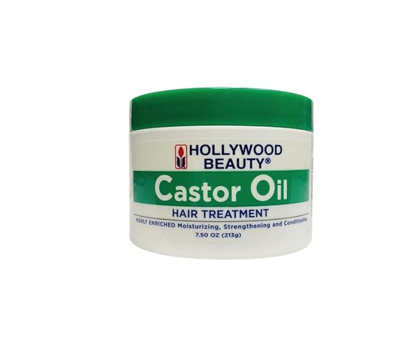 Hollywood Beauty Castor Oil Hair Treatment, with mink 7.5 oz