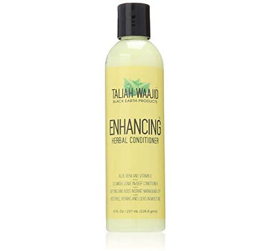 Taliah Waajid Black Earth Products Enhancing Herbal Conditioner, 8 Ounce